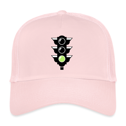 signal Trucker Cap - pale pink