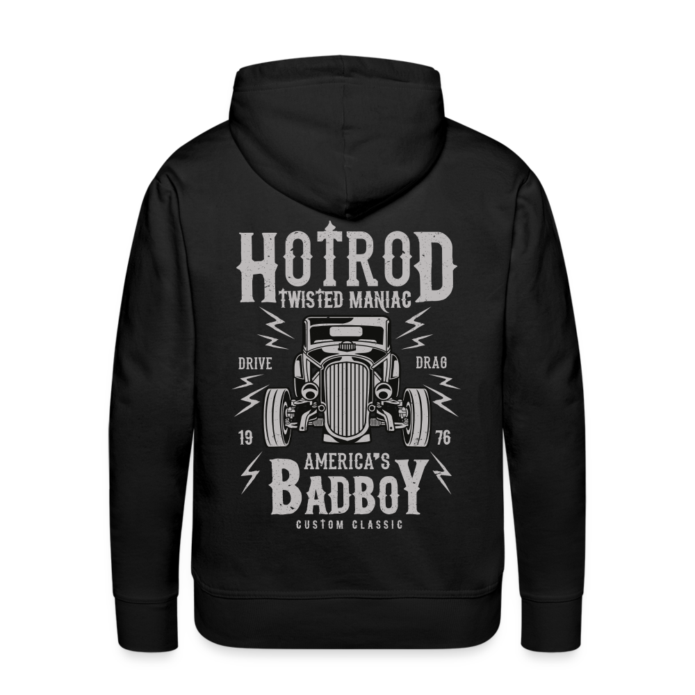 Twisted Hotrod Men’s Premium Hoodie - black