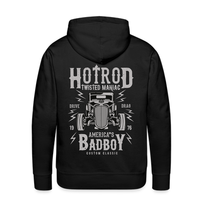 Twisted Hotrod Men’s Premium Hoodie - black