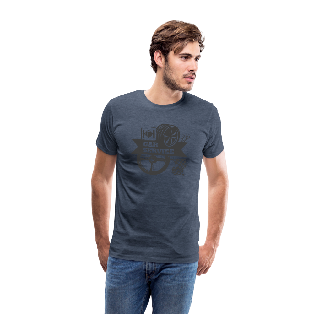 car service Men’s Premium T-Shirt - heather blue