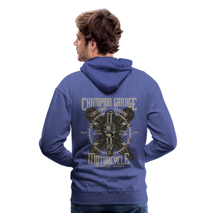 Spark Plug Men’s Premium Hoodie - royal blue