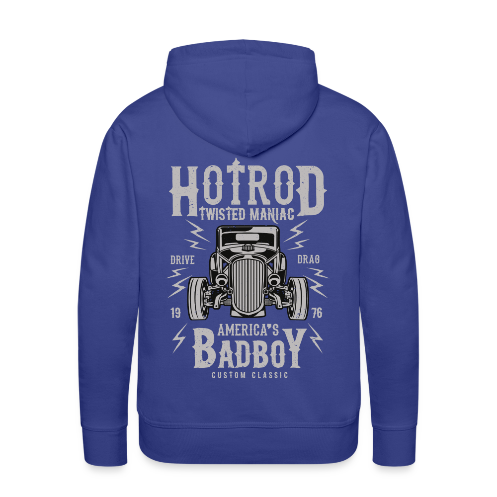 Twisted Hotrod Men’s Premium Hoodie - royal blue