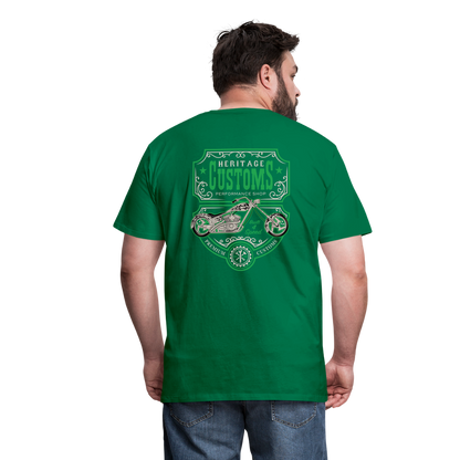 mechanic label Men’s Premium T-Shirt - kelly green