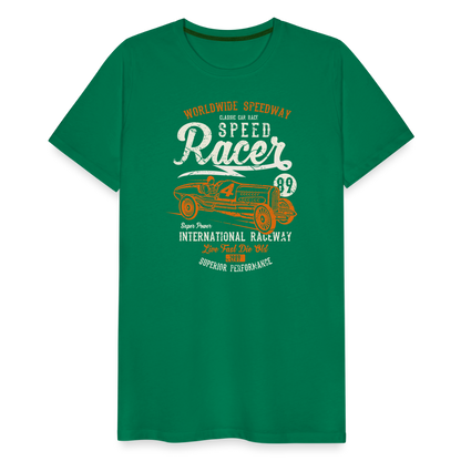 Speed Racer Men’s Premium T-Shirt - kelly green