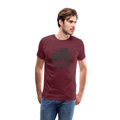 car service Men’s Premium T-Shirt - heather burgundy