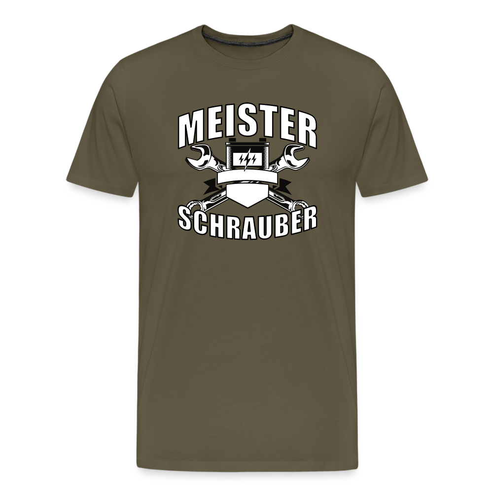 meister schrauber Men’s Premium T-Shirt - khaki