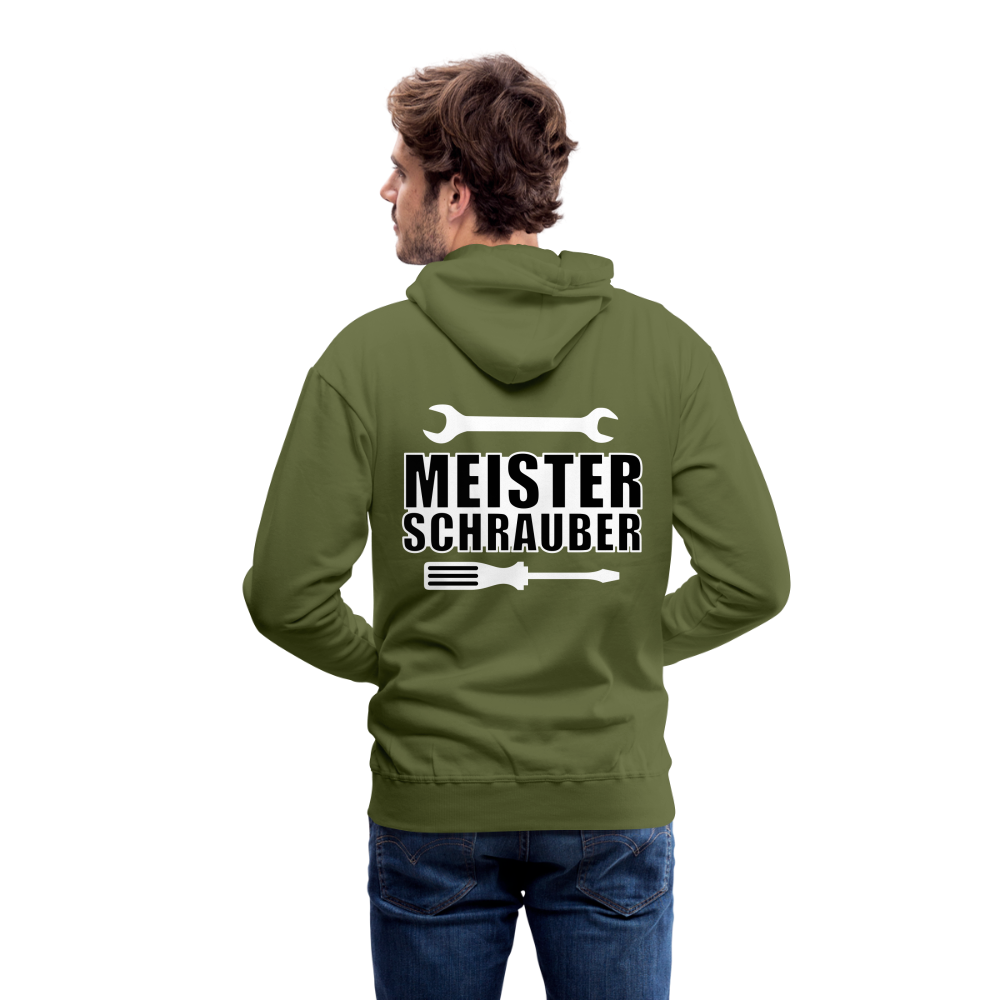 meister schrauber Men’s Premium Hoodie - olive green