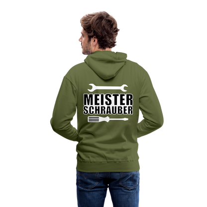 meister schrauber Men’s Premium Hoodie - olive green