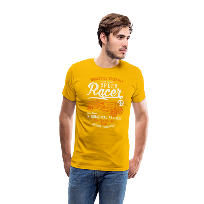 Speed Racer Men’s Premium T-Shirt - sun yellow