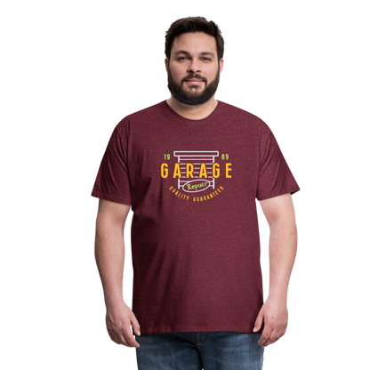 Garage Men’s Premium T-Shirt - heather burgundy