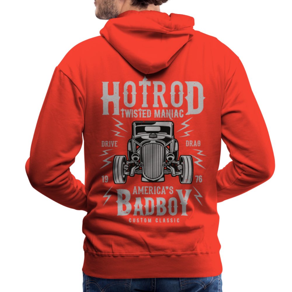 Twisted Hotrod Men’s Premium Hoodie - red