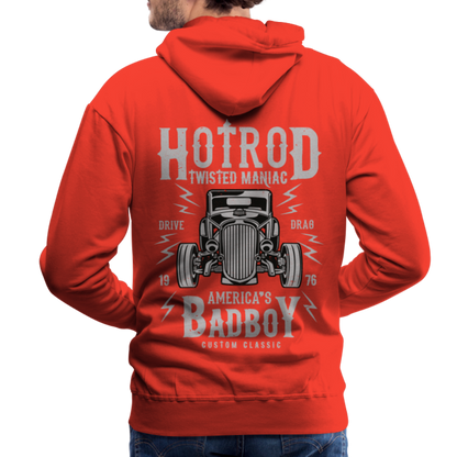 Twisted Hotrod Men’s Premium Hoodie - red