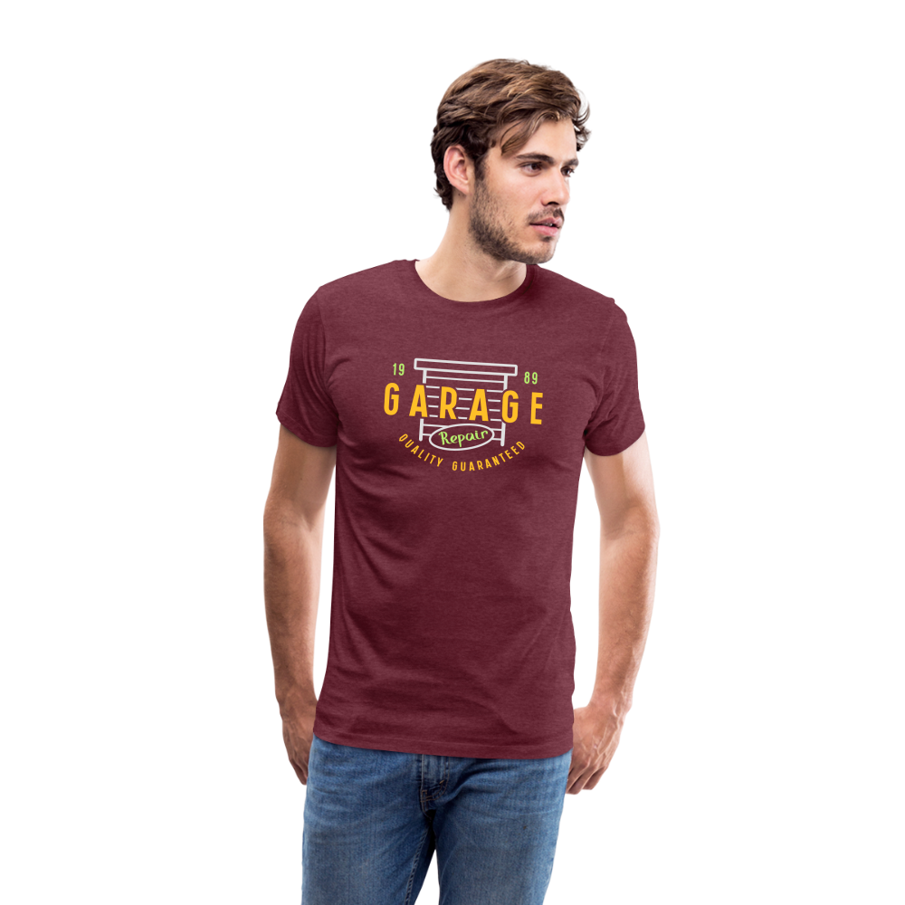 Garage Men’s Premium T-Shirt - heather burgundy