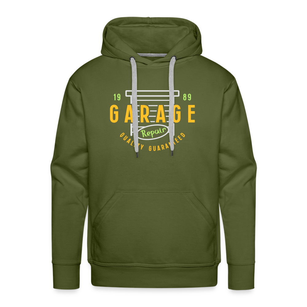 garage Men’s Premium Hoodie - olive green