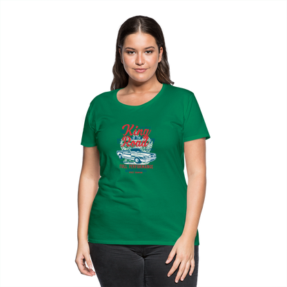 King of the road Women’s Premium T-Shirt - kelly green