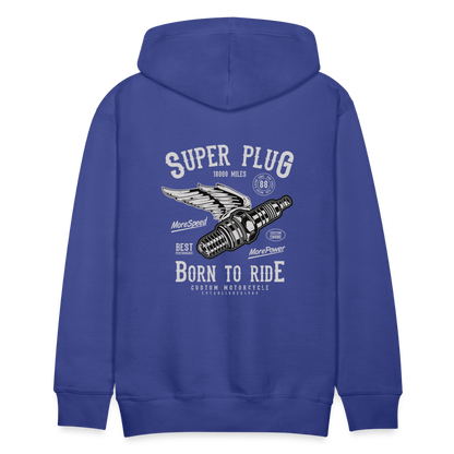 Super Plug Men’s Premium Hoodie - royal blue