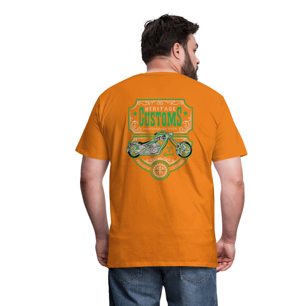 mechanic label Men’s Premium T-Shirt - orange