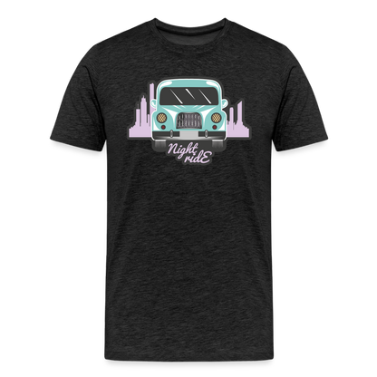 NIGHT RIDE Men’s Premium T-Shirt - charcoal grey