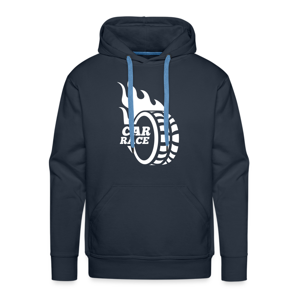 car Race Men’s Premium Hoodie - navy