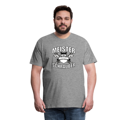 meister schrauber Men’s Premium T-Shirt - heather grey