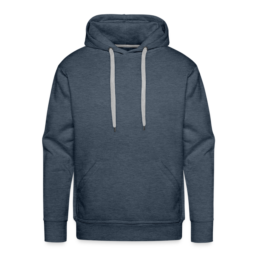 Spark Plug Men’s Premium Hoodie - heather denim