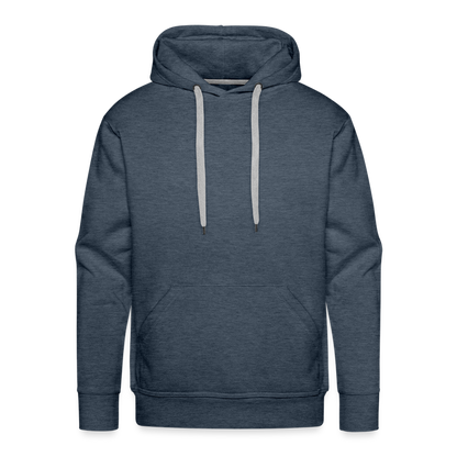 Spark Plug Men’s Premium Hoodie - heather denim