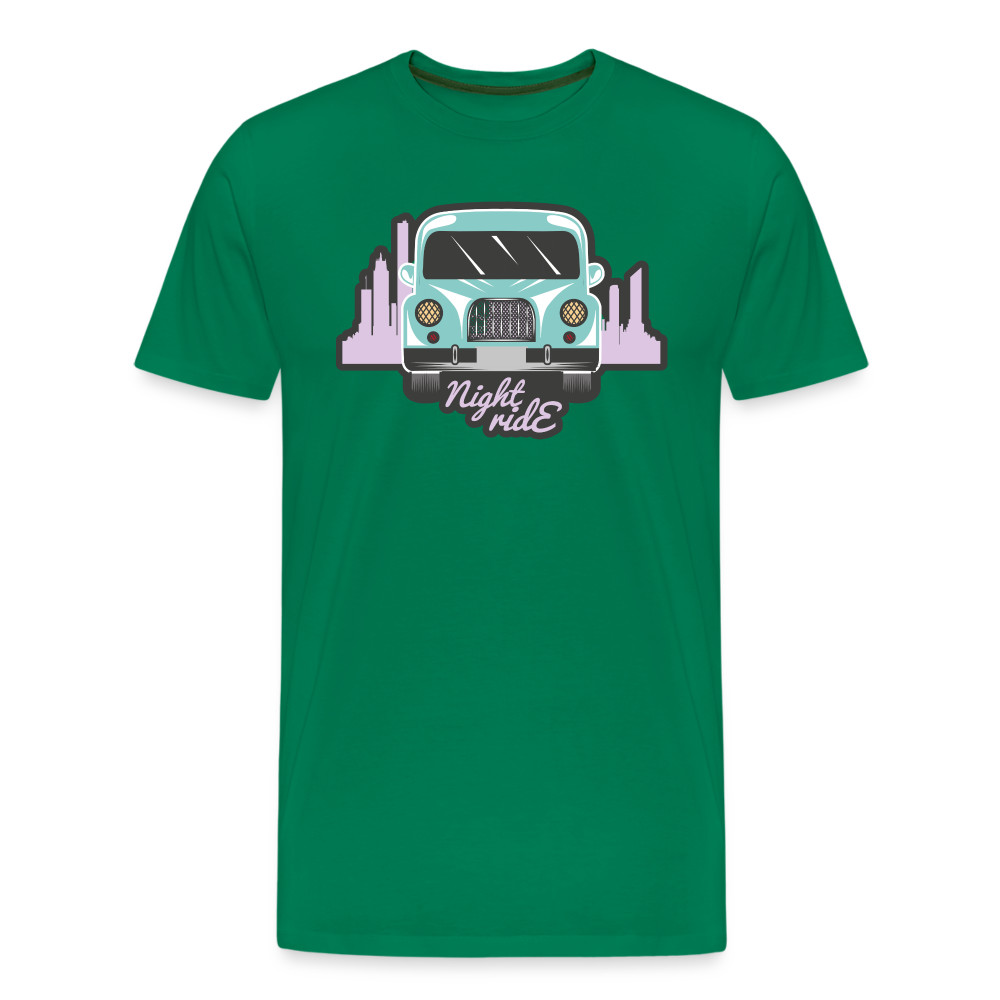 NIGHT RIDE Men’s Premium T-Shirt - kelly green