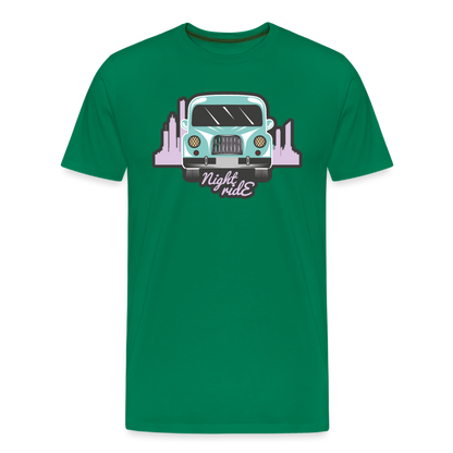 NIGHT RIDE Men’s Premium T-Shirt - kelly green