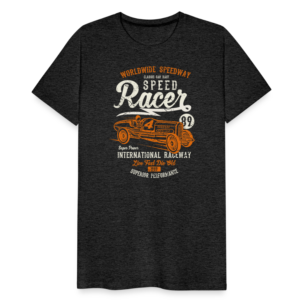 Speed Racer Men’s Premium T-Shirt - charcoal grey