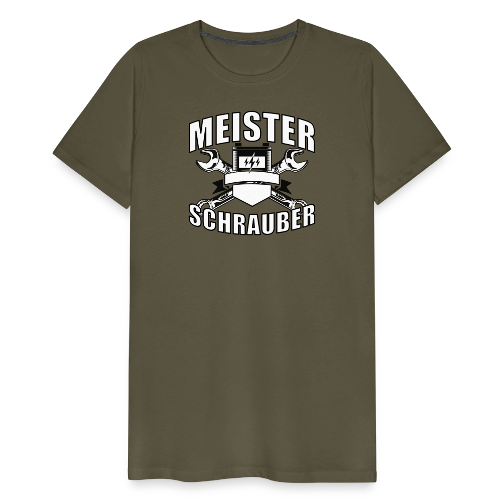 meister schrauber Men’s Premium T-Shirt - khaki