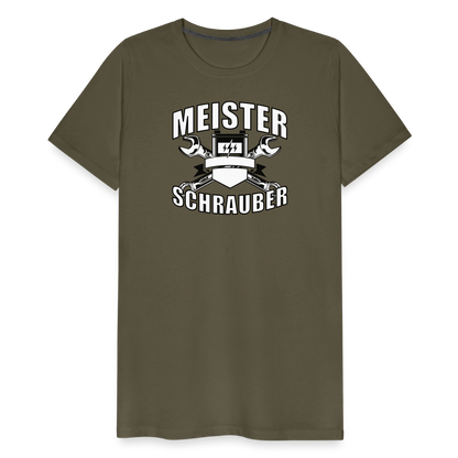 meister schrauber Men’s Premium T-Shirt - khaki