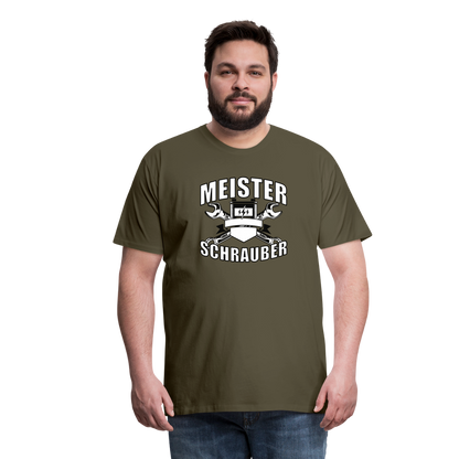 meister schrauber Men’s Premium T-Shirt - khaki