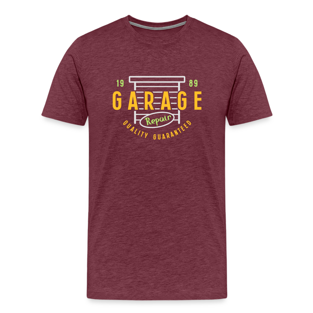 Garage Men’s Premium T-Shirt - heather burgundy