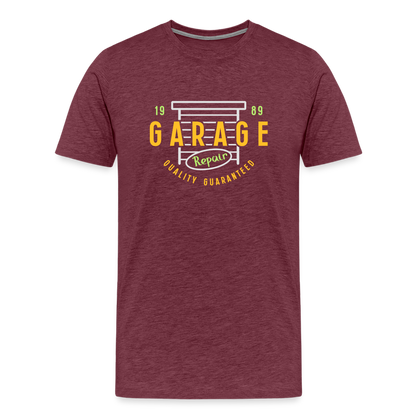 Garage Men’s Premium T-Shirt - heather burgundy