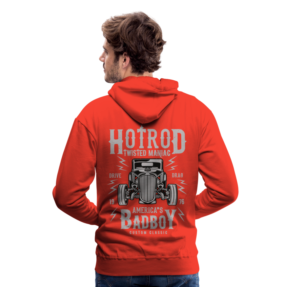 Twisted Hotrod Men’s Premium Hoodie - red