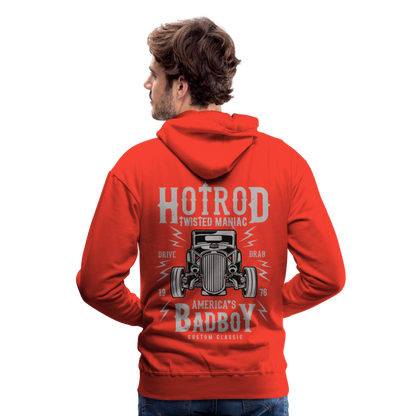 Twisted Hotrod Men’s Premium Hoodie - red