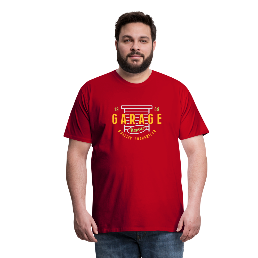 Garage Men’s Premium T-Shirt - red