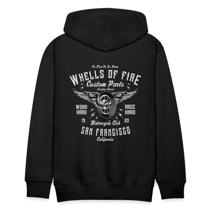 Wheels of fire 01 Men’s Premium Hoodie - black