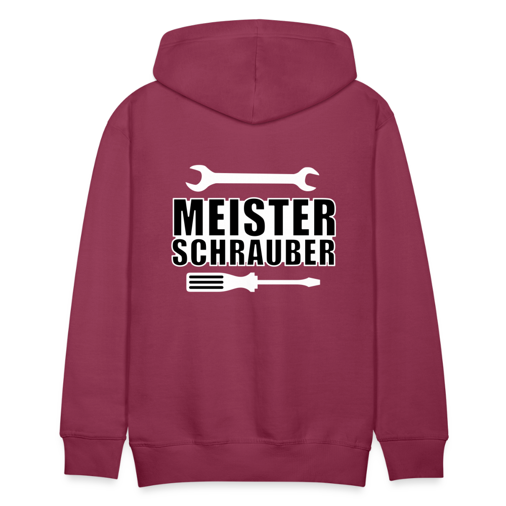 meister schrauber Men’s Premium Hoodie - bordeaux