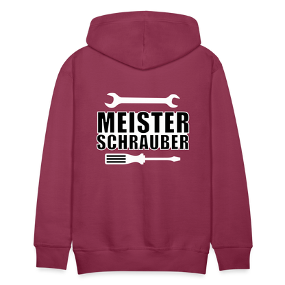 meister schrauber Men’s Premium Hoodie - bordeaux