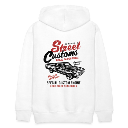 Street Custom Men’s Premium Hoodie - white