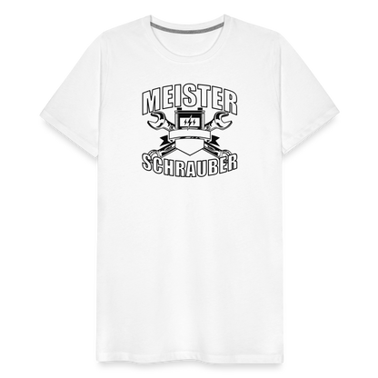 meister schrauber Men’s Premium T-Shirt - white