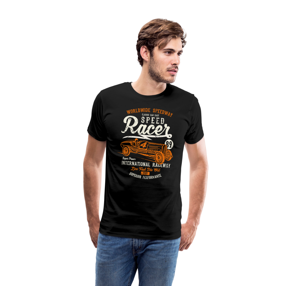 Speed Racer Men’s Premium T-Shirt - black