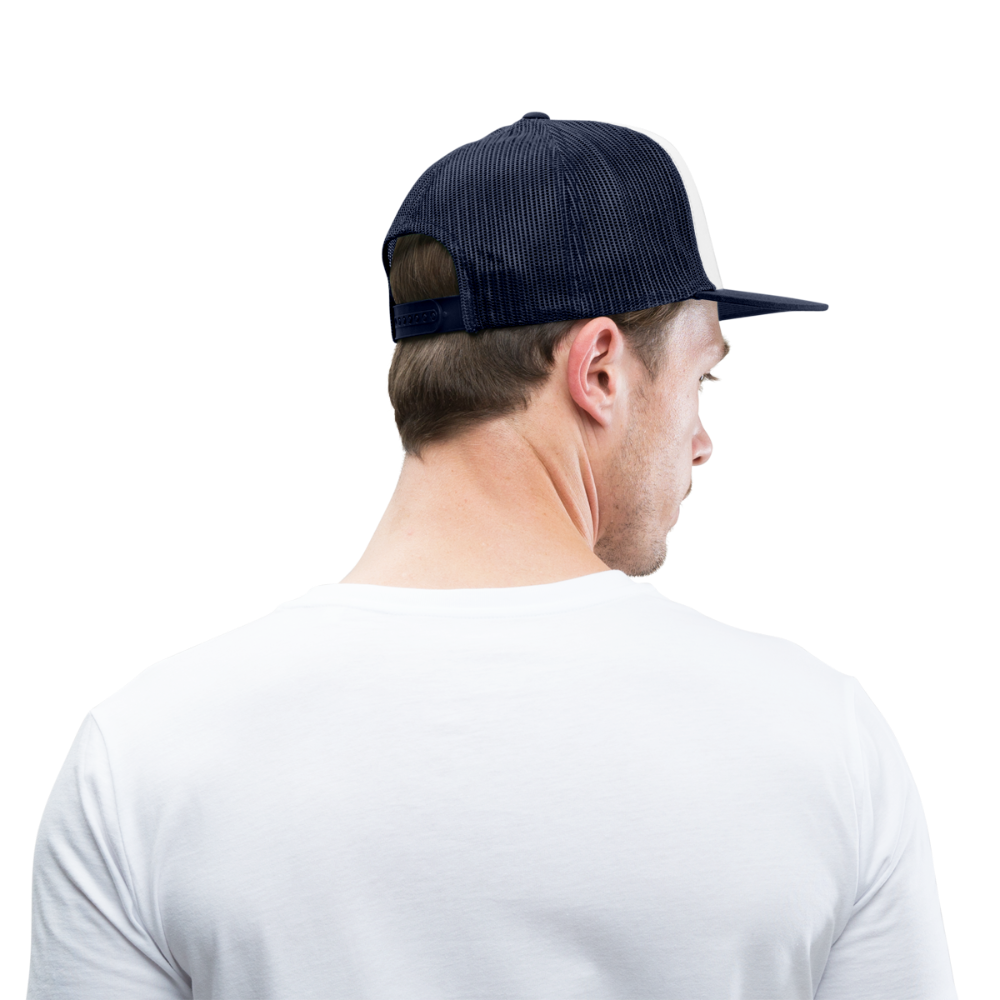 car service station Trucker Cap - white/navy