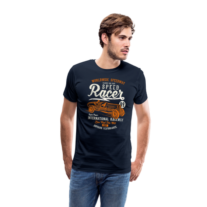 Speed Racer Men’s Premium T-Shirt - navy