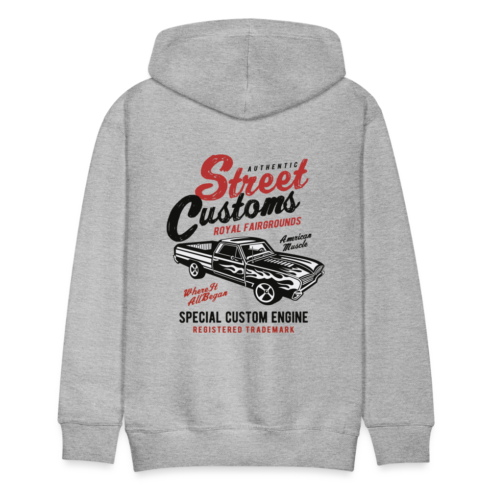 Street Custom Men’s Premium Hoodie - heather grey