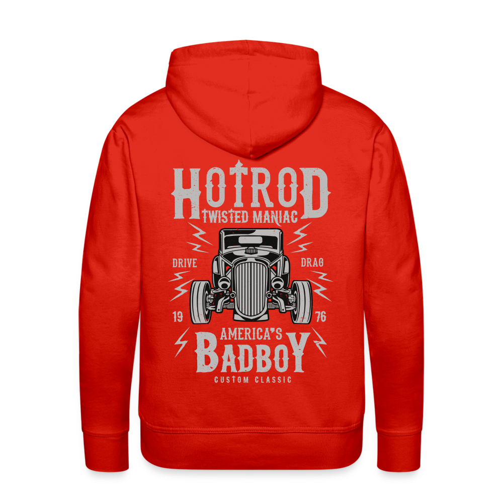 Twisted Hotrod Men’s Premium Hoodie - red