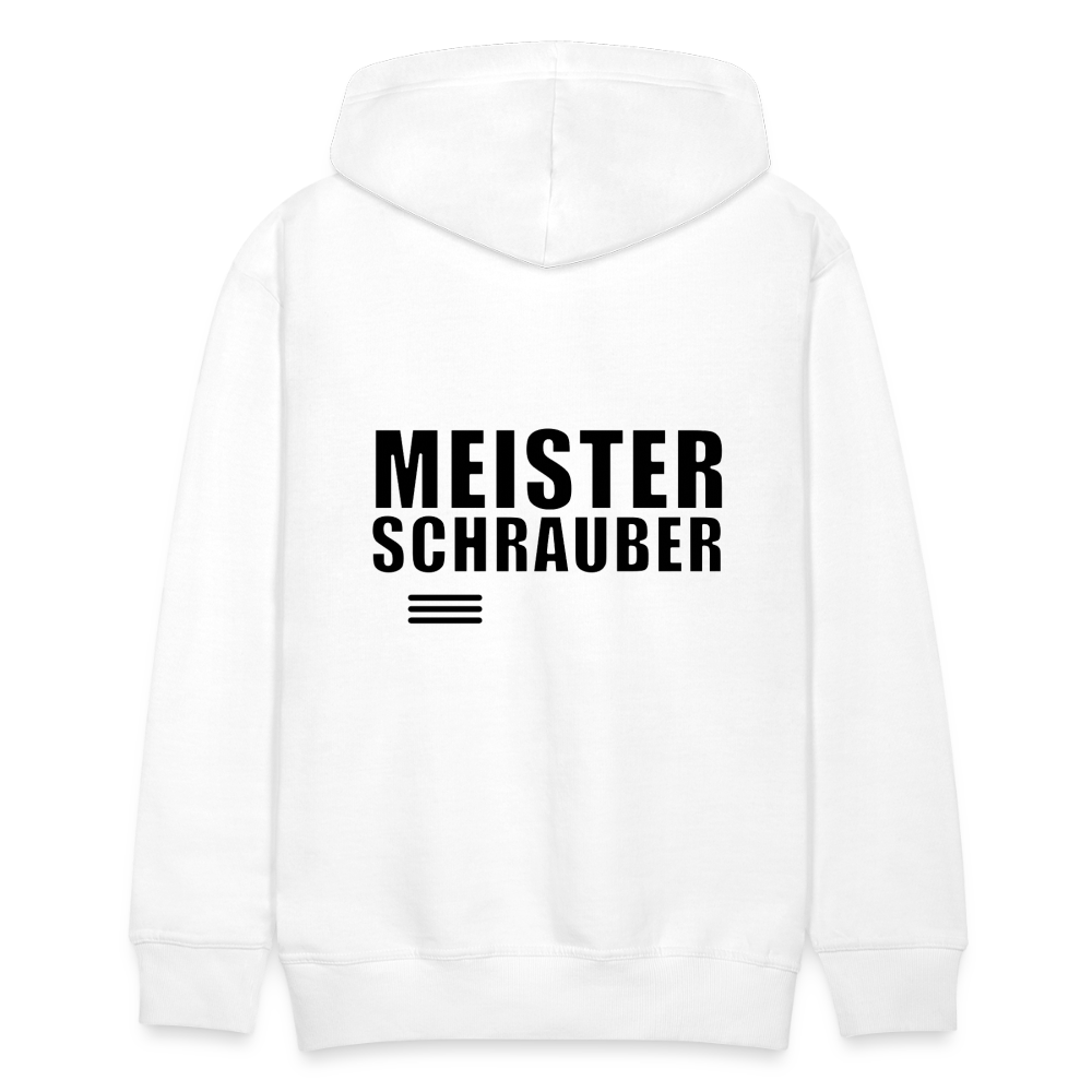 meister schrauber Men’s Premium Hoodie - white