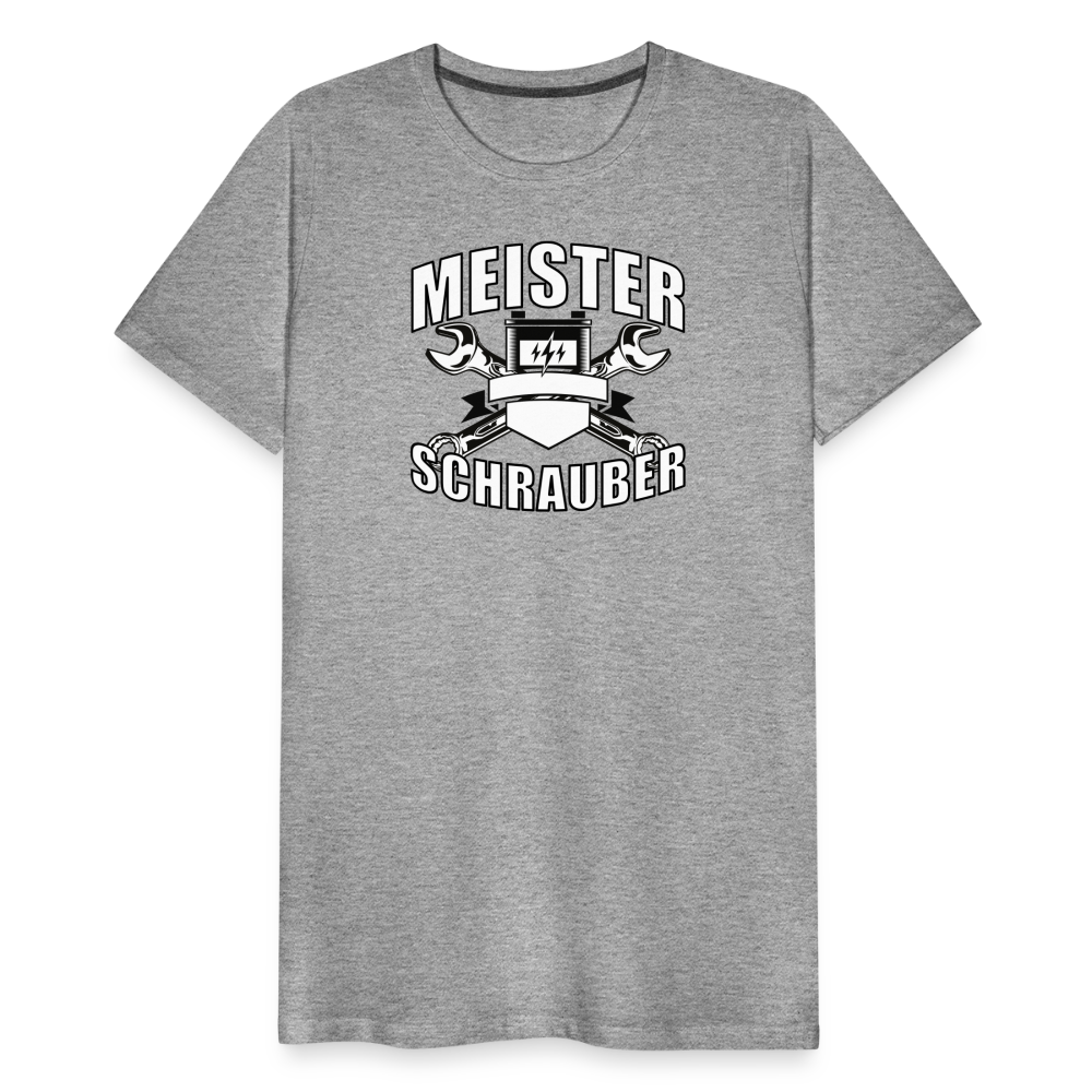 meister schrauber Men’s Premium T-Shirt - heather grey