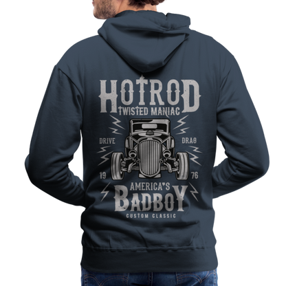 Twisted Hotrod Men’s Premium Hoodie - navy